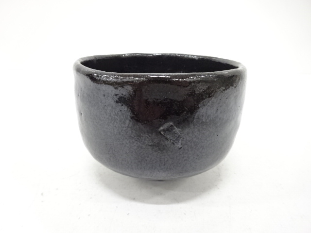 JAPANESE TEA CEREMONY / TEA BOWL CHAWAN / YUTEKI TENMOKU GLAZE